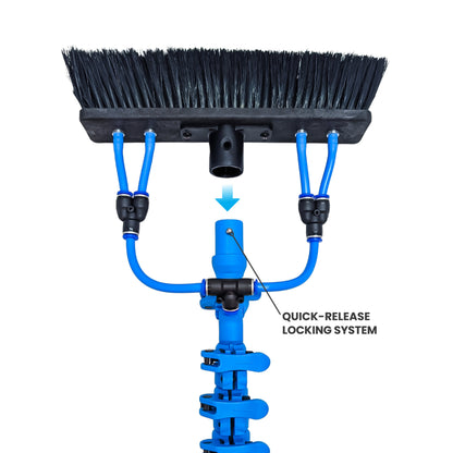 Aquaspray Venom Aquaspray® Venom 40ft 30T High-Mod Waterfed Window Cleaning Pole – 8-Section