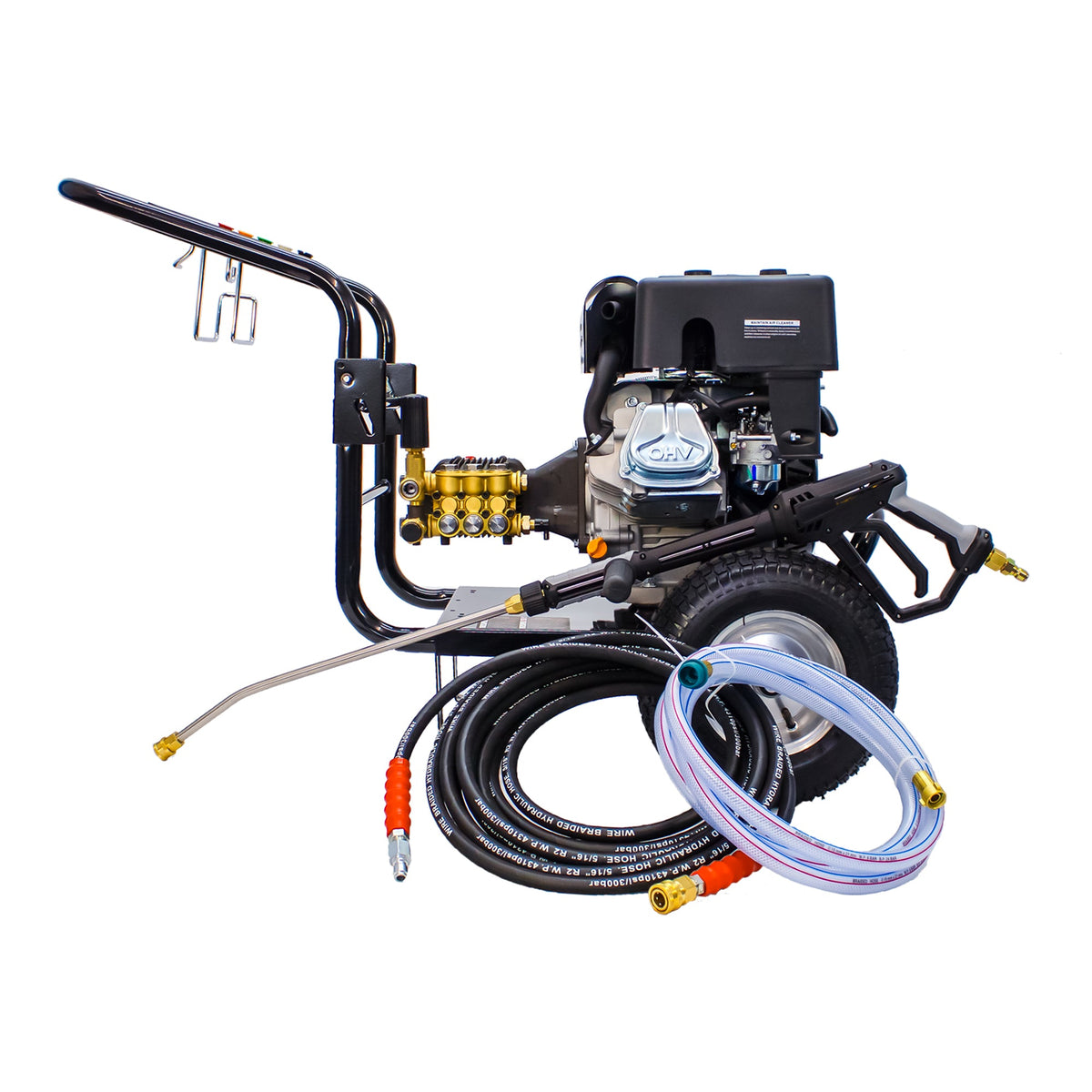 Kiam Products 21LPM Petrol Pressure Washer – Kiam KM3700PHI HIFLOW | 14HP Jet Cleaner