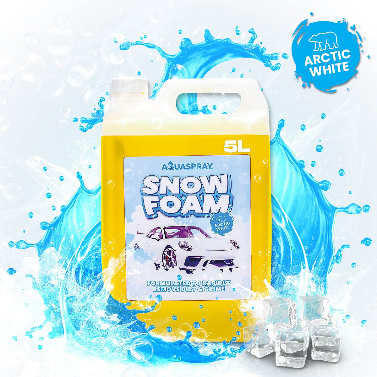 Kiam Products Aquaspray® Snow Foam Car Wash Detergent (5 litres)