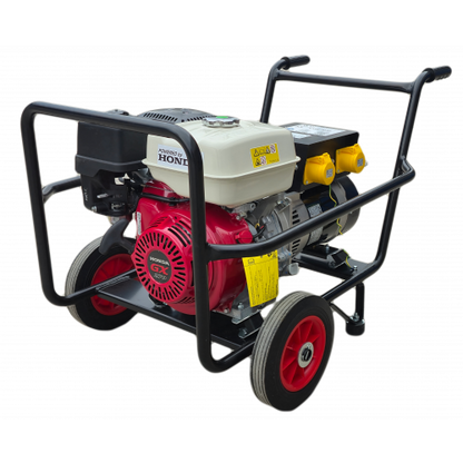 Maxflow Industrial Petrol Generator – Honda GX270 Engine 5.0 kVA Trolley Frame