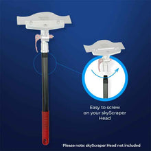 SkyVac skyScraper Mini Short Handle for Low-Level Roof Cleaning