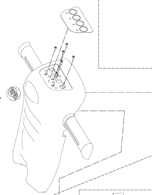 Genuine Viper AS380 Control Housing Front Kit