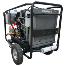 Maxflow Industrial Diesel Pressure Washer – Yanmar 3 Cylinder Water Cooled 40LPM 200 Bar Trolley Frame