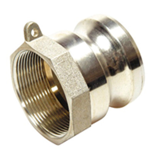 3" Female Plug Aluminium