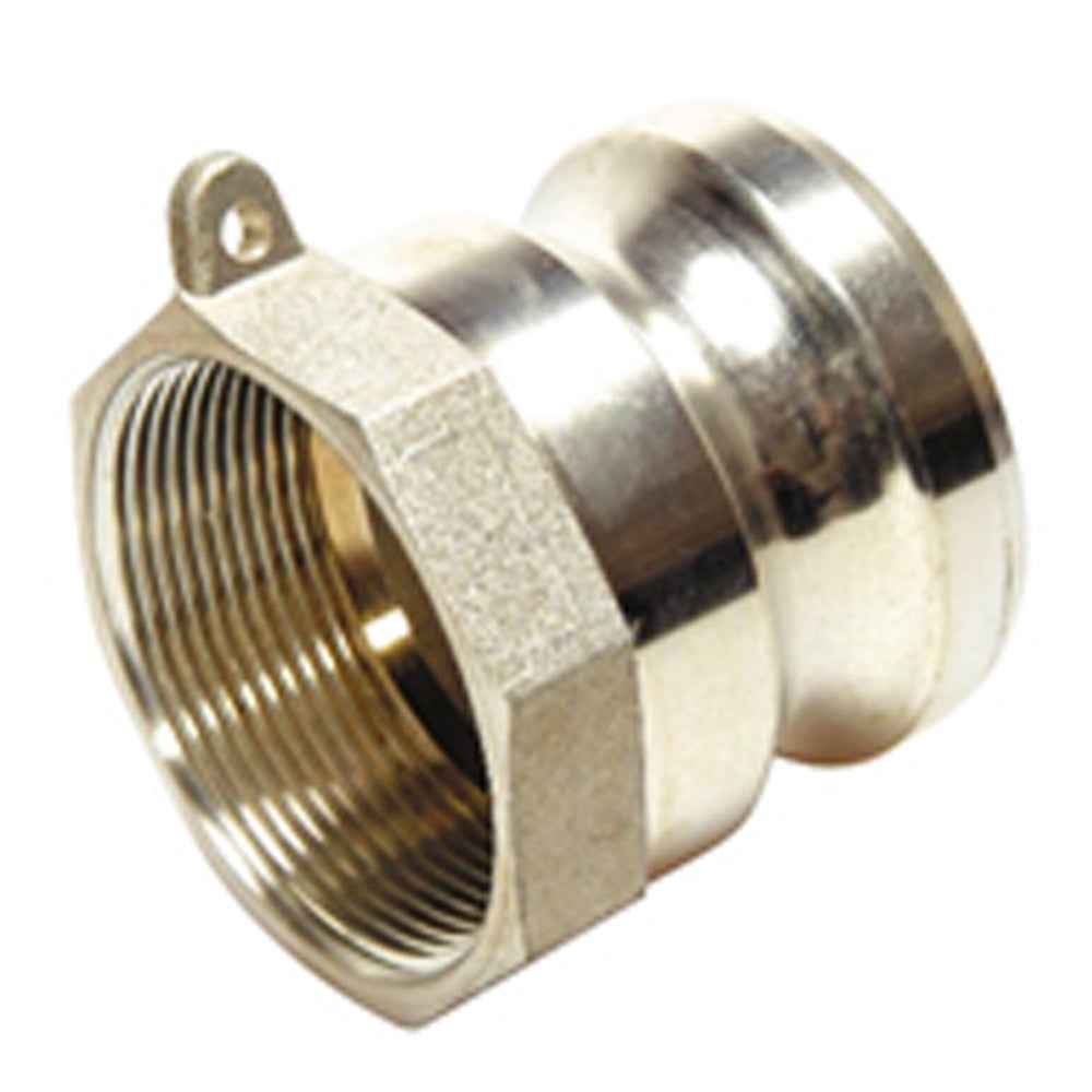 1" Cam Female Plug Aluminium