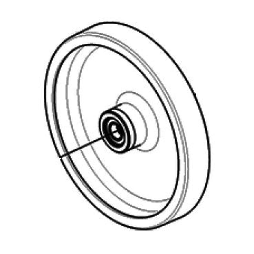IPC RTRT00708 CT5 200 mm wheel — parts diagram illustration