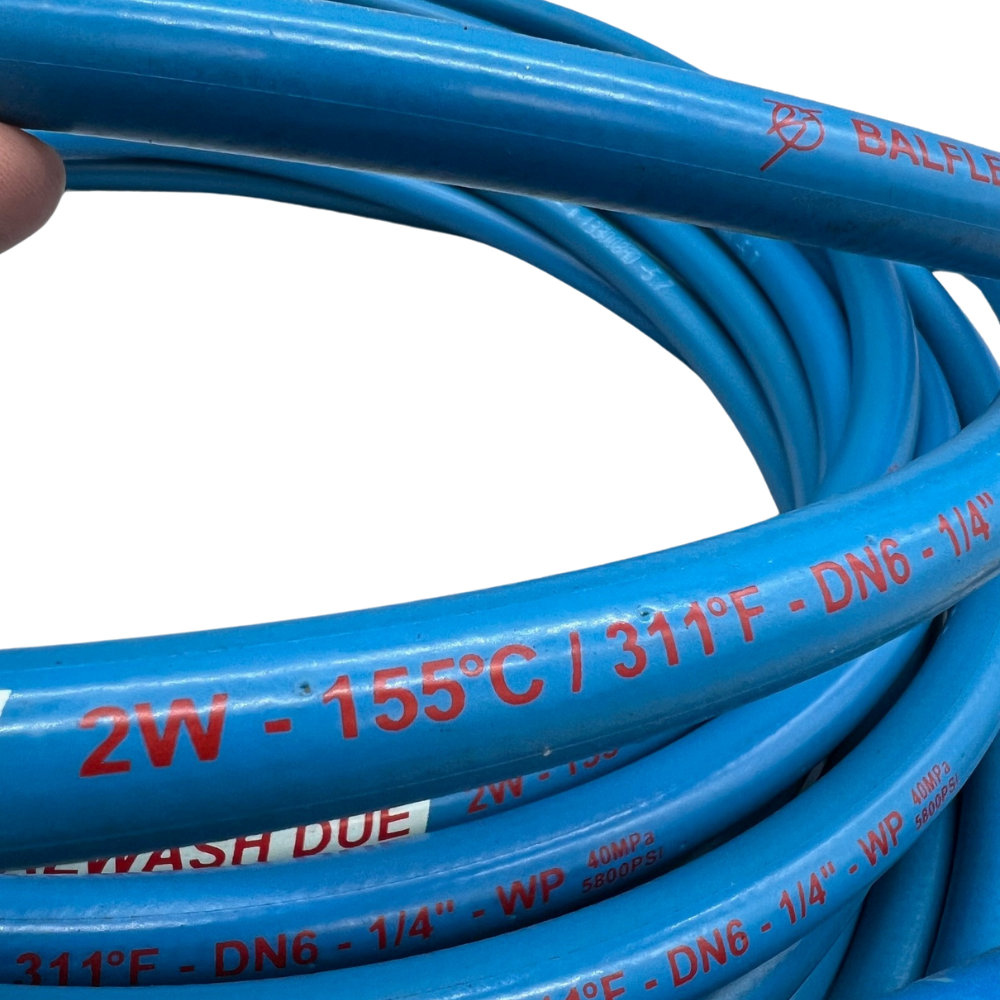 Astrox 25ft Carpet Cleaner Solution Hose With QR FIttings - Carpet Cleaner Spares