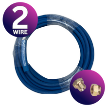 Astrox 3/8’’ BSP 2 Wire High Pressure Blue Non Marking Hose - 280bar Rated - Pressure Washer Spares
