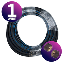 Astrox 3/8’’ M22 1 Wire High Pressure Rubber Hose - 250bar Rated - Pressure Washer Spares
