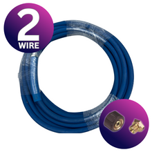 Astrox 3/8’’ M22 BSP 2 Wire High Pressure Blue Non Marking Hose - 280bar Rated - Pressure Washer Spares