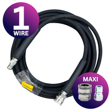 Astrox 3/8’’ Maxi Quick Release 1 Wire High Pressure Rubber Hose - 250bar - Pressure Washer Spares