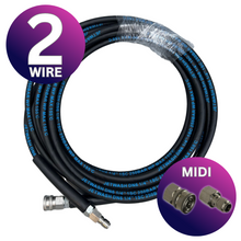 Astrox 3/8’’ Midi Quick Release 2 Wire High Pressure Rubber Hose - 250bar - Pressure Washer Spares