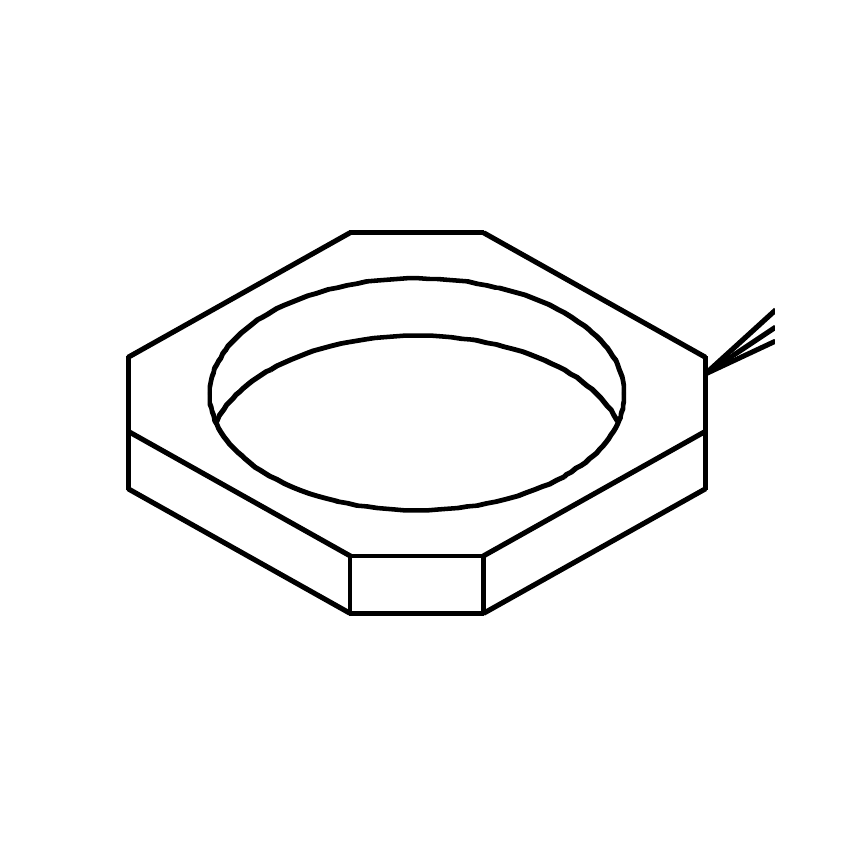 Truvox 03-6692-0000 vacuum motor inner seal - parts diagram