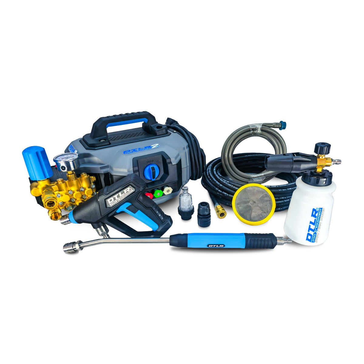 Equip2clean Kiam® DTLR 2 Pro® Electric Pressure Washer 160 Bar 10 LPM
