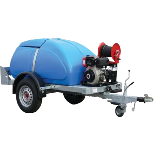 Maxflow Industrial Pressure Washer Highway-Spec Bowser – Yanmar L100-V 15 LPM Comet Pump + 30M Reel