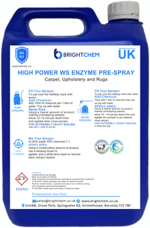 BrightChem Woolsafe High Power Pre-Spray - 5L - Cleaning Chemicals
