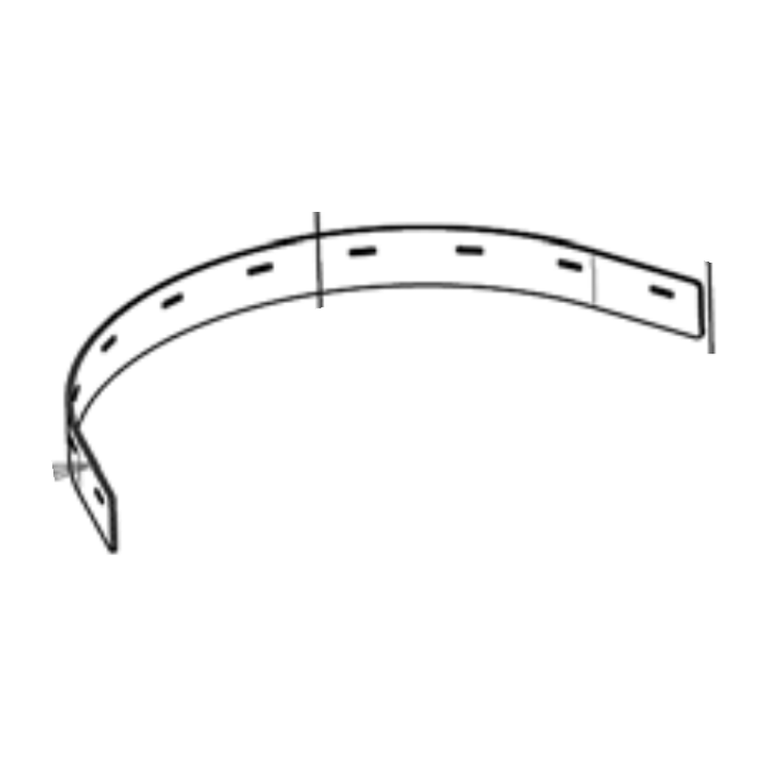 IPC MPVR12310 CT5 rear parabolic latex squeegee blade — parts diagram reference 17