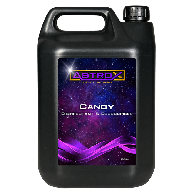 Astrox Candy disinfectant and deodoriser bottle