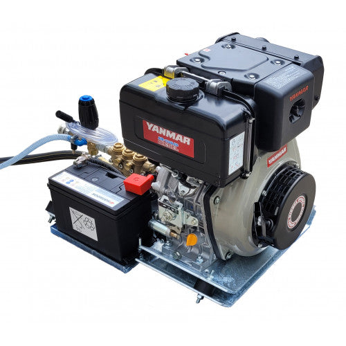 Maxflow Industrial Pressure Washer - Yanmar L100 15LPM Skid Frame