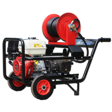 Maxflow Industrial Pressure Washer - Honda GX390 21 LPM Comet Pump Trolley Frame + 30M Reel