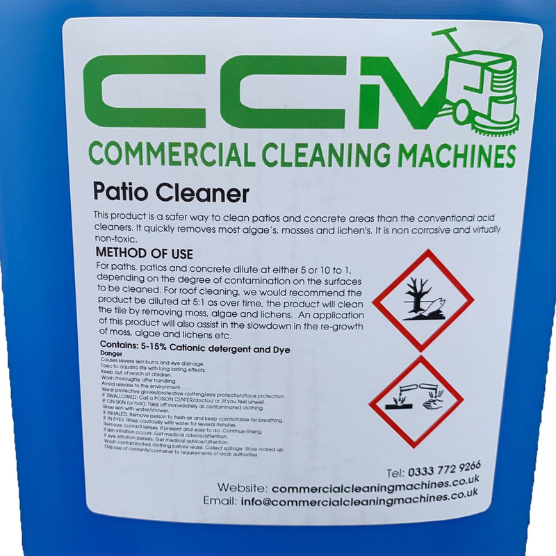 Commercial Cleaning Machines Ultimate CCM Patio Care Pack - Make Your Patio Look Like New CCM-UPC1 - Buy Direct from Spare and Square