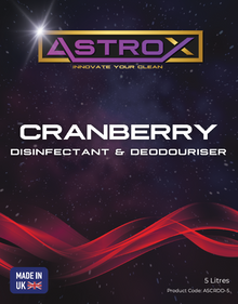 Astrox Cranberry Disinfectant and Deodouriser - 5 Litres