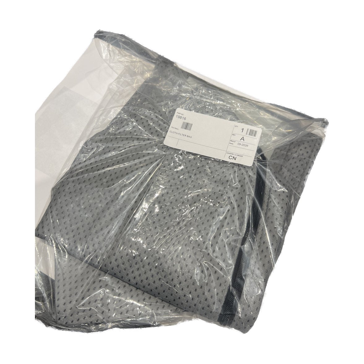 Genuine Truvox Bag,vacuum,cloth,reusable,gray,wav To Fit Valet Wide Area Vac Models
