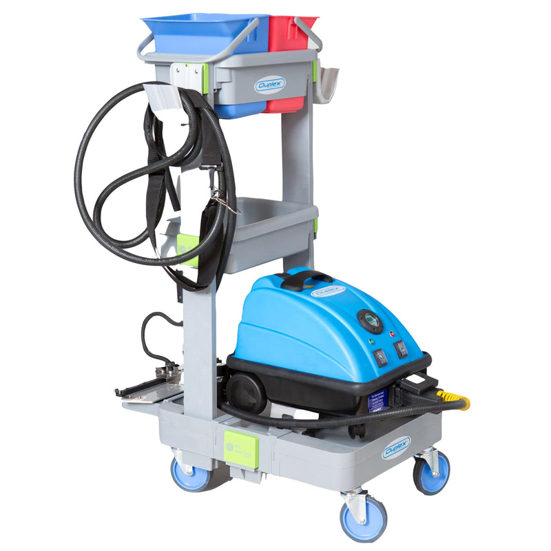 Duplex Janitorial Steam System - Powerful Multi-Surface Steam Cleaning System