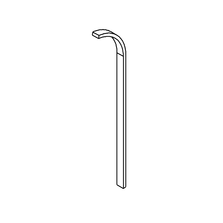 Truvox 03-6009-0000 gasket strip - parts diagram