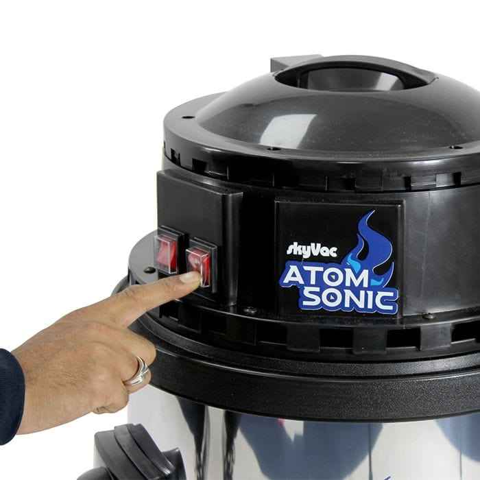 skyVac Atom Sonic - Vacuum Only - Wet / Gutter Vac 240v - Commercial Cleaning Machines Ltd