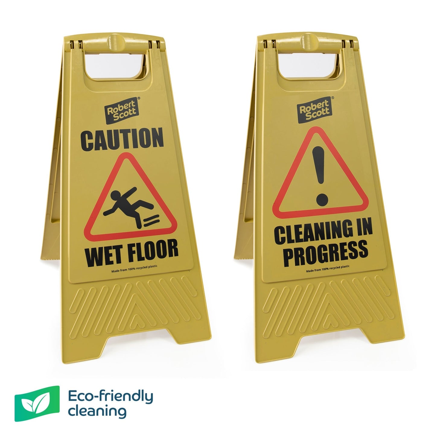 Standard Wet Floor Sign 100% Recycled