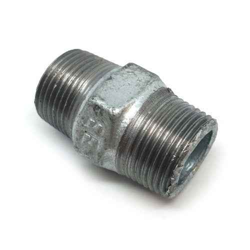 Equal Hexagon Nipple 1/2" BSPT Male Thread