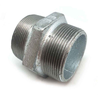 Equal Hexagon Nipple 1" BSPT Male Thread