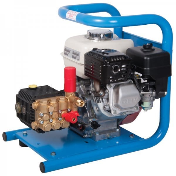 Dual Pumps Pressure Washer Evolution 1 Honda GX200 Pressure Washer - 13lpm - 150bar - Direct Drive Pump E1F13150PHR - Buy Direct from Spare and Square