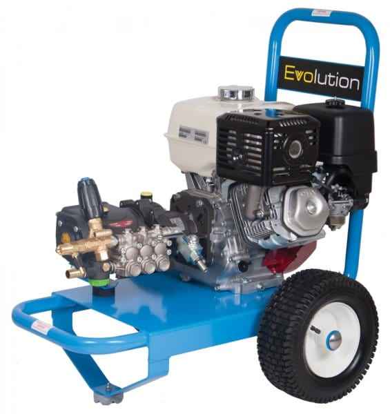 Evolution 2 Honda GX390 pressure washer for hire