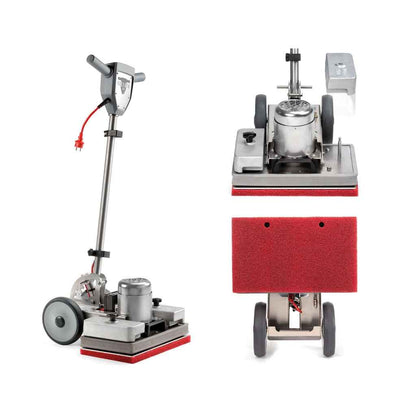 Excentr 40-25 - Stainless Steel 43cm Mains Powered Hard Floor Cleaning Machine - Commercial Cleaning Machines Ltd