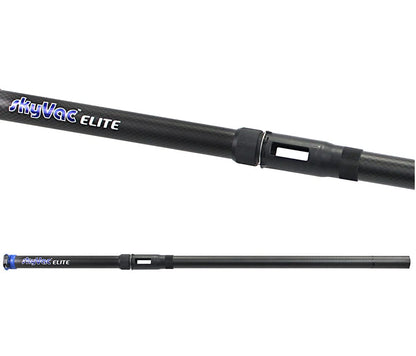skyVac Premium 50mm Clamped Carbon Fibre Gutter Pole Set - Commercial Cleaning Machines Ltd