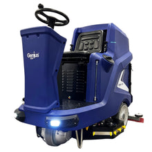 Genius G34RB Compact 34’’ Ride On 130ltr Scrubber Dryer - Scrubber Dryer