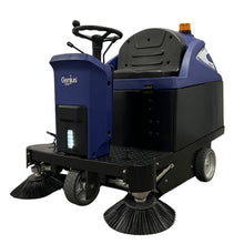 Genius GS52B Pro Ride On 52’’ Battery Powered Sweeper - 100ltr - Sweeper