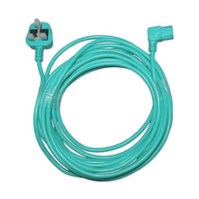 Genuine Truvox VTVe 12m Power Cord - Teal Mains Cable UK Plug - Vacuum Cleaner Spares