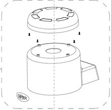 Genuine Viper LS160 Motor Housing Kit Assembly - Buffer Spares
