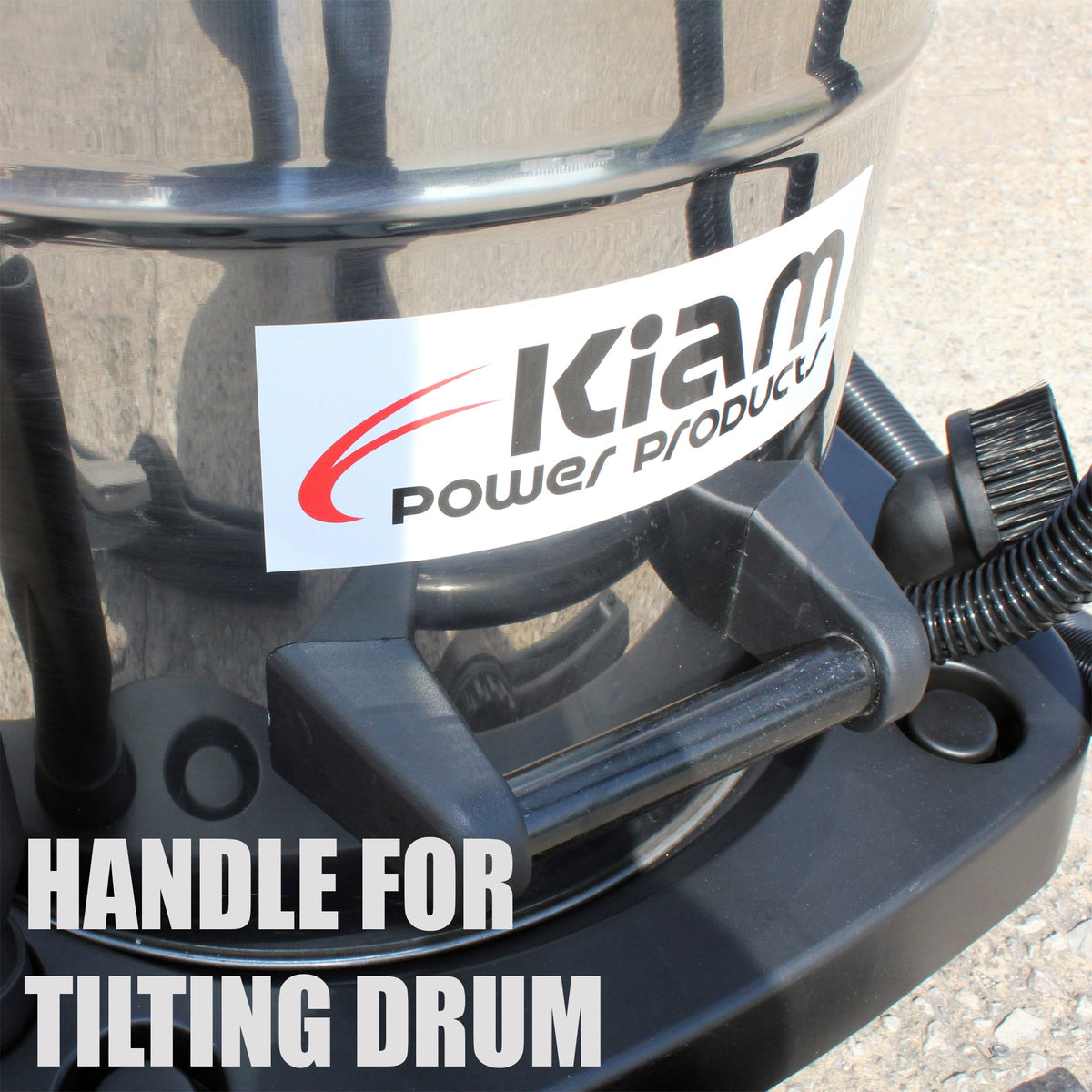 Kiam Products Kiam KV60-2 2400W Twin Motor Industrial Wet and Dry Vacuum Cleaner