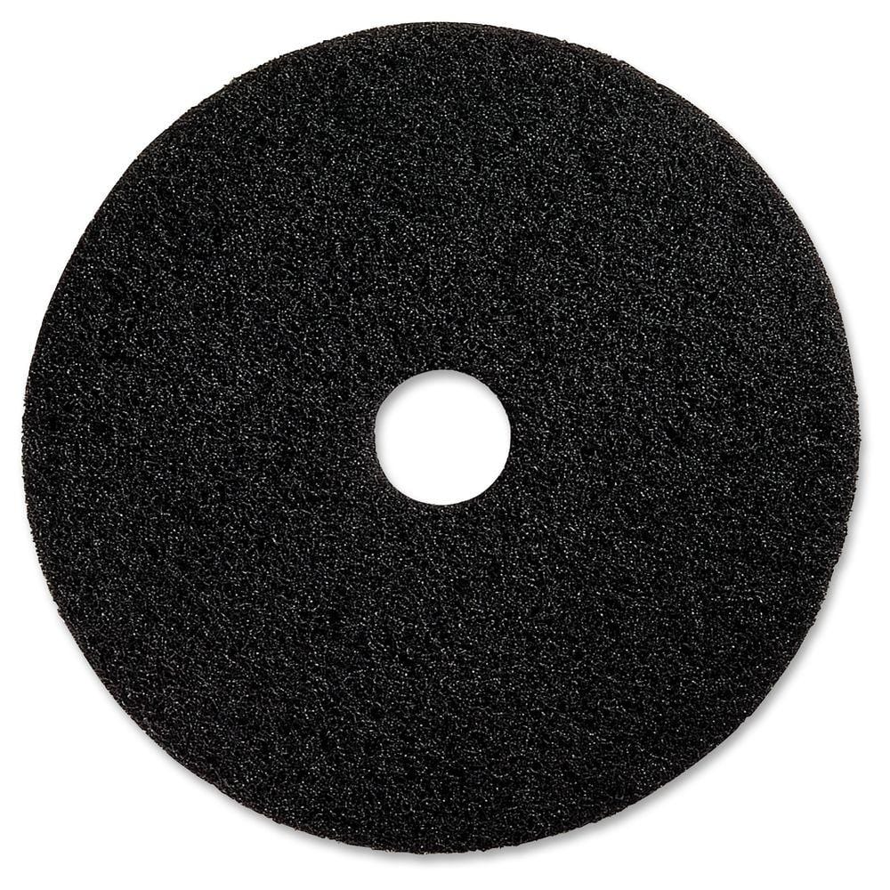 High Quality Black Floor Pads - Box Of 5 - Black Pads - 6 inch - Scrubber Dryer Spares