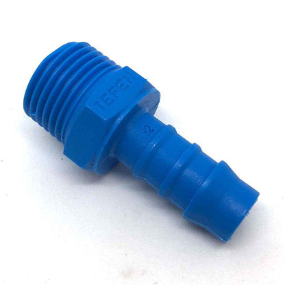 1/2" Male Thread 3/4" Barb Plastic Hose Tail
