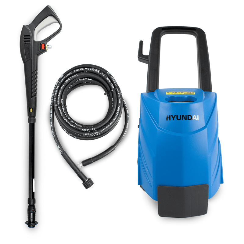 Hyundai Pressure Washer Hyundai 2100psi / 145bar Hot Pressure Washer, 80°c Power Washer - HY145HPW-1 5059608229738 HY145HPW-1 - Buy Direct from Spare and Square