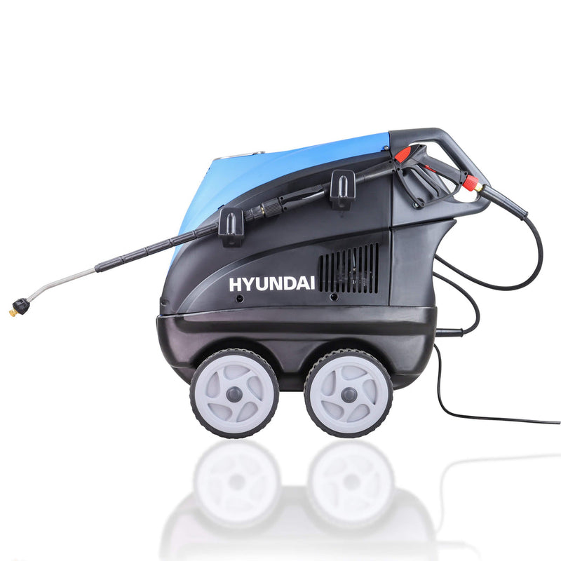 Hyundai Pressure Washer Hyundai 2170PSI Hot Pressure Washer, 140°c - HY150HPW-1 5056275799762 HY150HPW-1 - Buy Direct from Spare and Square