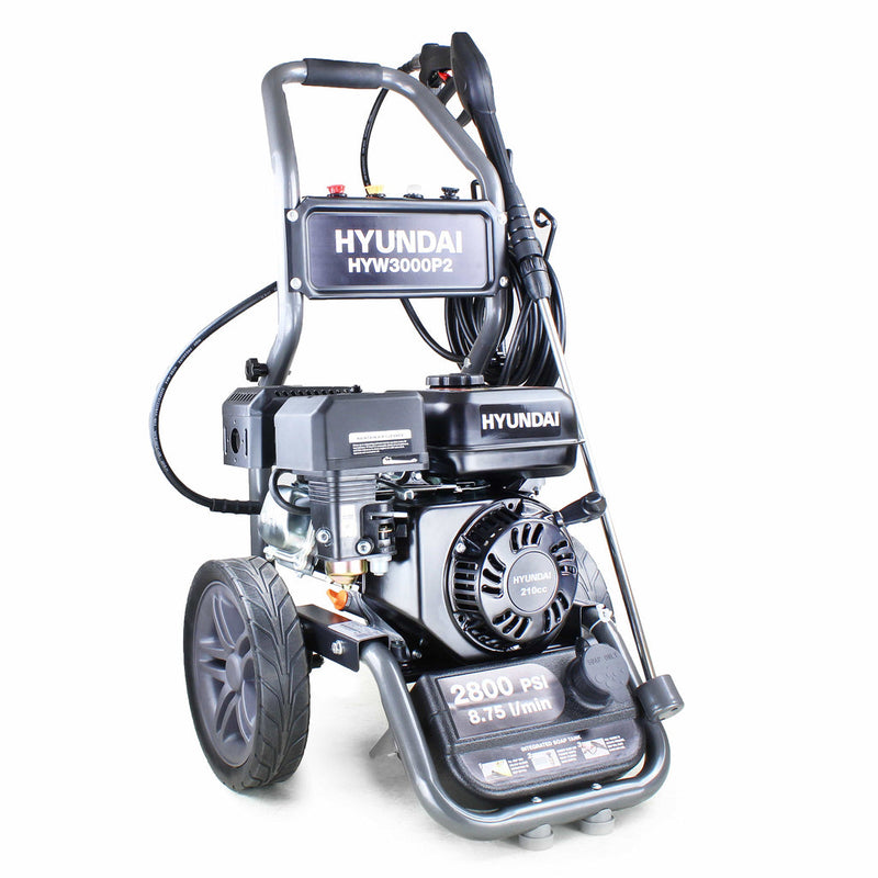 Hyundai Pressure Washer Hyundai HYW3000P2 Petrol Pressure Washer - 2800PSI 9lpm 5056275722807 HYW3000P2 - Buy Direct from Spare and Square