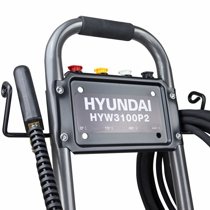 Hyundai Pressure Washer Hyundai HYW3100P2 Petrol Pressure Washer - 3100PSI 10lpm 5056275799458 HYW3100P2 - Buy Direct from Spare and Square