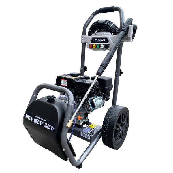 Hyundai Pressure Washer Hyundai HYW3400P Petrol Pressure Washer - 3400psi 9lpm 5059608421651 HYW3400P - Buy Direct from Spare and Square