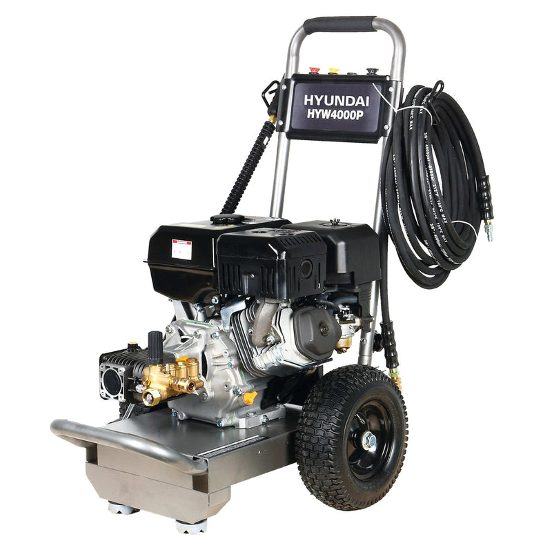 Hyundai Pressure Washer Hyundai HYW4000P 14hp Petrol Pressure Washer - 4000PSI 15lpm 610696780225 HYW4000P - Buy Direct from Spare and Square